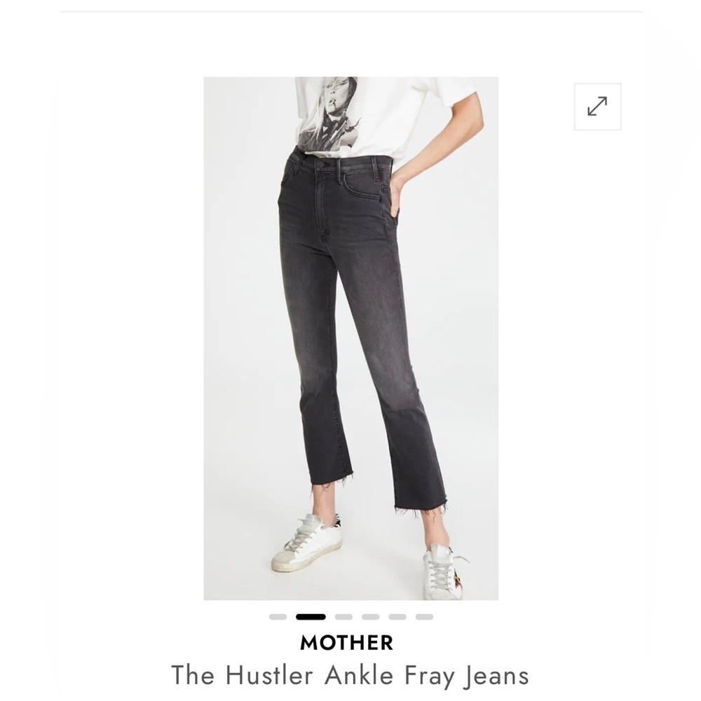 Mother The Hustler Ankle Fray in Lighting Up Lanterns, 26